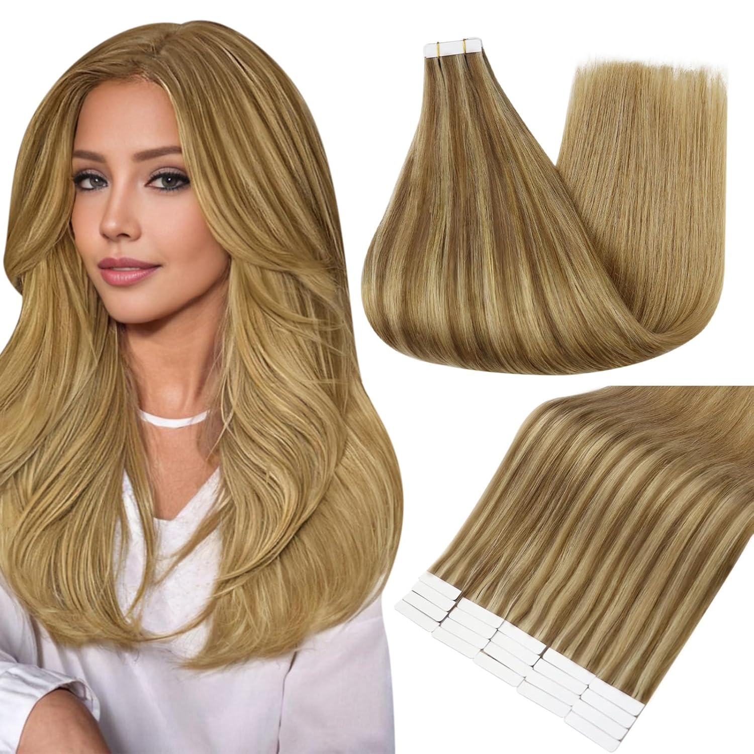 Full Shine Tape in Human Hair 18 Inch