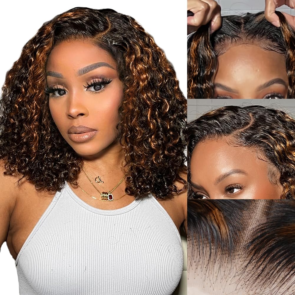 FABA 7x5 Glueless Curly Bob