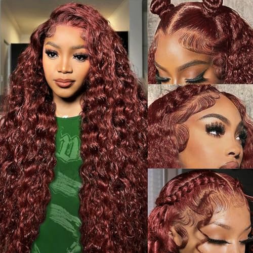 Cfaimity Reddish Brown 30" Lace Front Wig