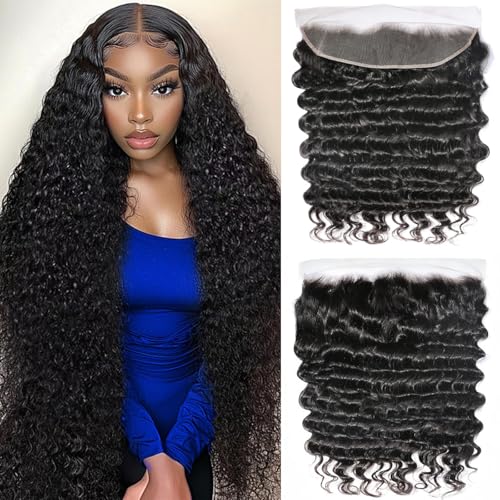 NBRUW 13x4 HD Lace Frontal Deep Wave 20"