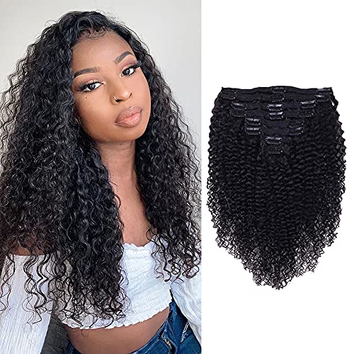Curly Clip in Hair Extensions (croocco)