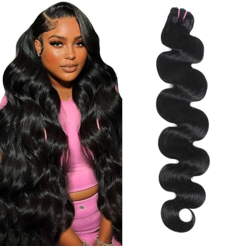 15A Raw Human Hair Bundles (Natural Color, 16 Inch)