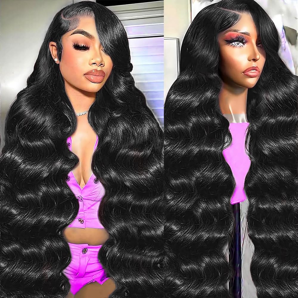 Nollipopco 30" Body Wave Lace Front Wig