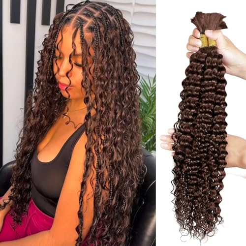 12A #4 Chocolate Brown Deep Wave (LOLLY HAIR)