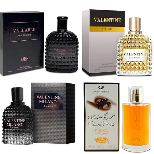 A CENTER Men's Cologne Quartet (Valentine Milano set)