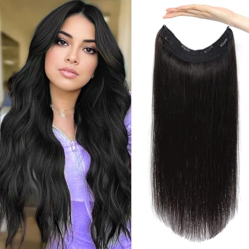 Doupor Halo Hair Extensions 14in/80g