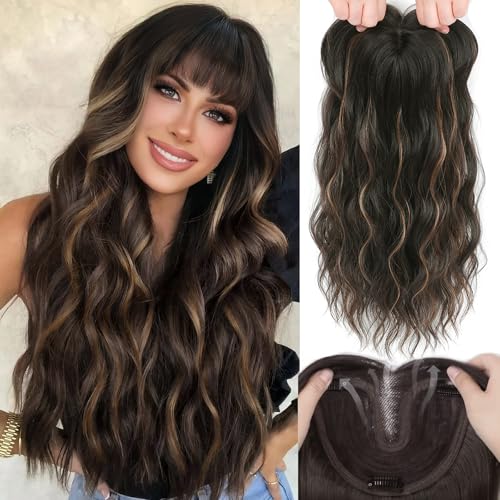 LEDIZE 20" Dark Brown Mixed Chestnut