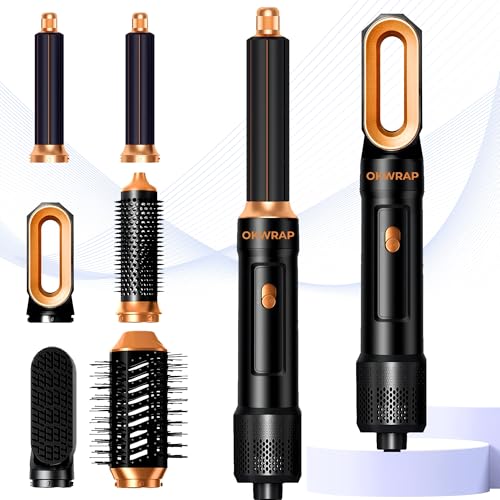 OKWRAP 6-in-1 Blow Dryer Brush