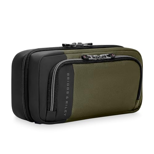 Briggs & Riley Toiletry Kit - Travel Bags for Women & Men, Organizer for Vacation, Dopp Kit for Bathroom Accessories, Makeup, & Skincare