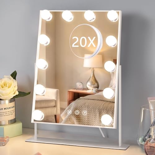 HIEEY Hollywood Makeup Mirror with 12 Bulbs