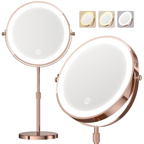 Dienmern 1x/20x Rechargeable Vanity Mirror