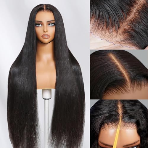 EARLR 26-inch 7x5 Glueless Straight