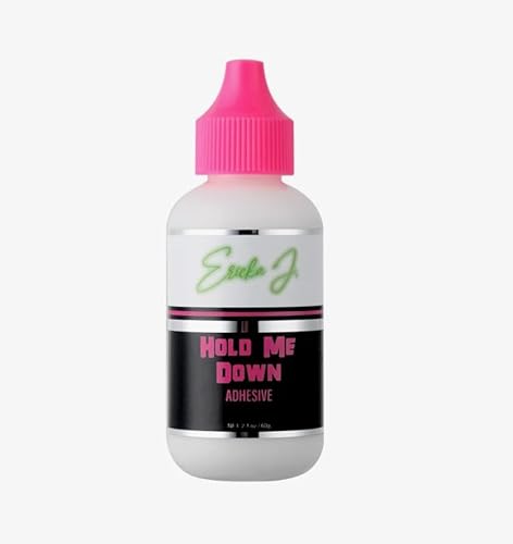 Ericka J. Hold Me Down Adhesive - Waterproof Lace Wig Glue for Strong Hold, Quick Drying, Sweat & Water Resistant  Sensitive Skin Friendly (60g / 2.1 oz, Watermelon)