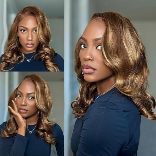 Honey Blonde 13x4 Glueless Bob 16"