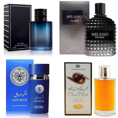 AFLUXE 4-Piece Cologne Set (Lion Blue)