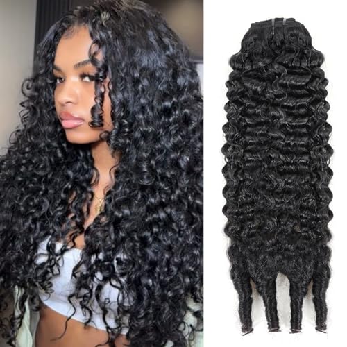 Burmese Curly Clip in Hair Extensions