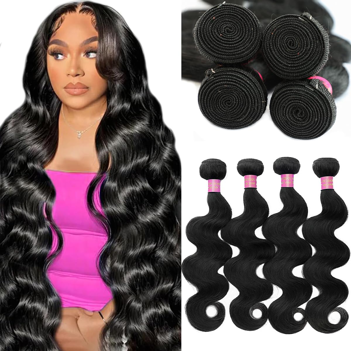 CFY 12A Brazilian Body Wave Bundles