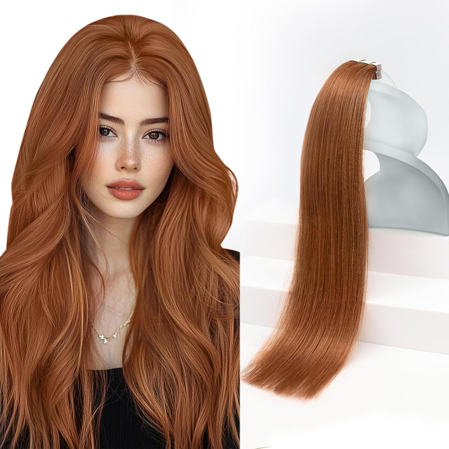 Sunny Hair Copper Red 22"