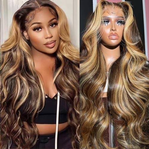 Lukymart 13x6 Highlight Ombre Wig