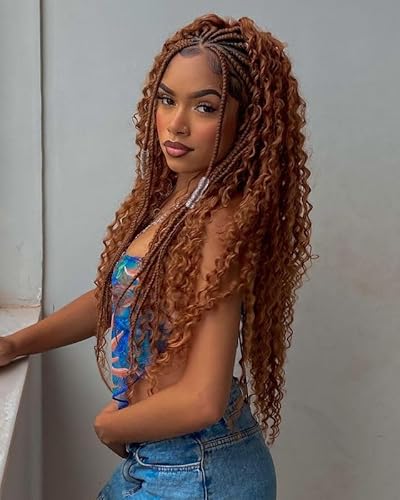 MOTFIN 110g 20" Curly Boho (Auburn Ginger)
