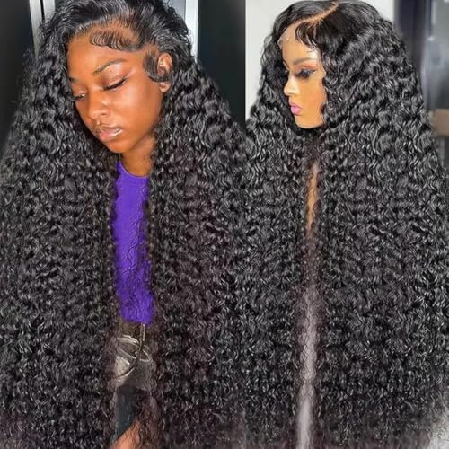 28Inch Deep Wave Lace Front Wig