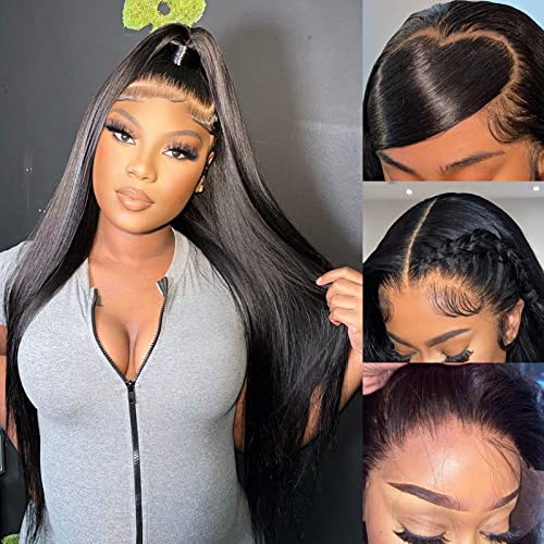 Miss Flower 13x4 Straight Frontal Wig